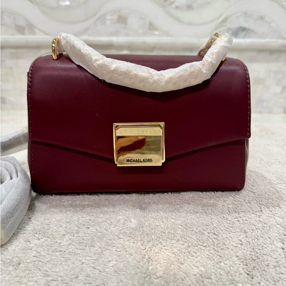 NWT Michael Kors Merlot Crossbody Bag